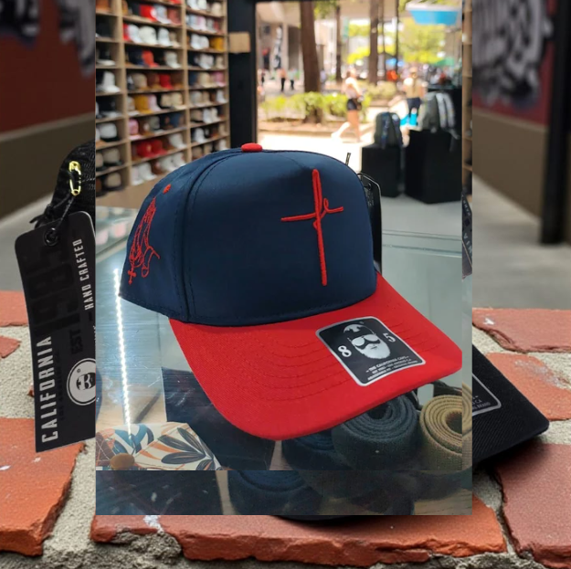 California Caps Caballo Blanca Circular Premium - Trucker