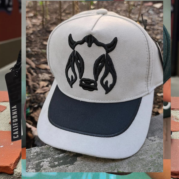 California Caps USA Rojo Negro 3D - Trucker