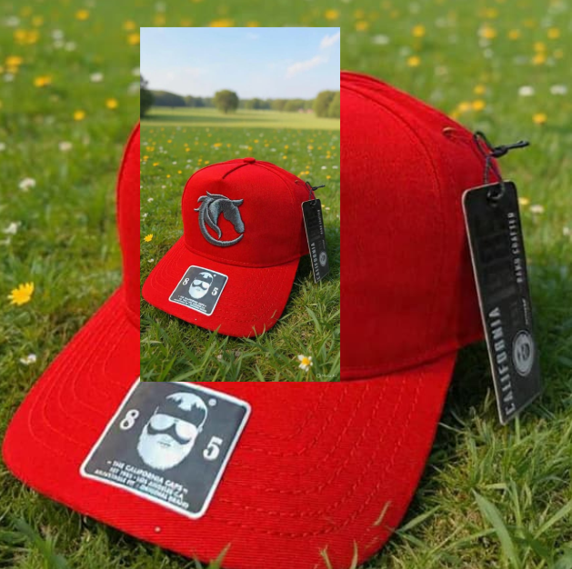 California Caps Caballo Rojo Logo - Trucker