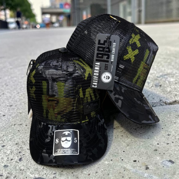 California Caps Parche Arte Femenino - Trucker