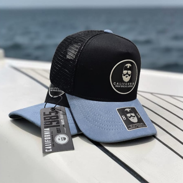 California Caps Denim Azul Lavado - Trucker