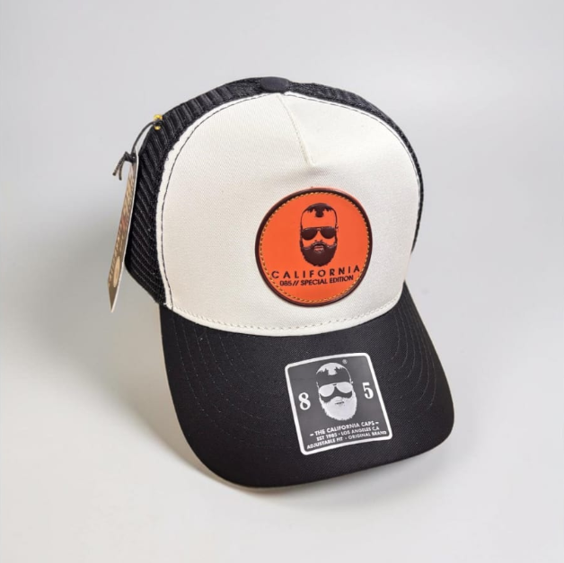 California Caps Logo Naranja Uso Masculino - Trucker