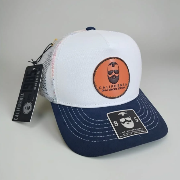 California Caps Suede Camello Logo - Trucker
