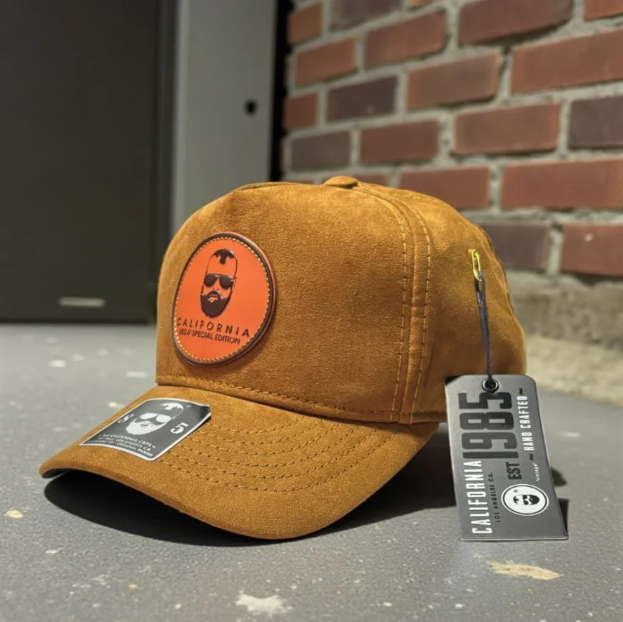 California Caps Beige Camello Clásica - Trucker