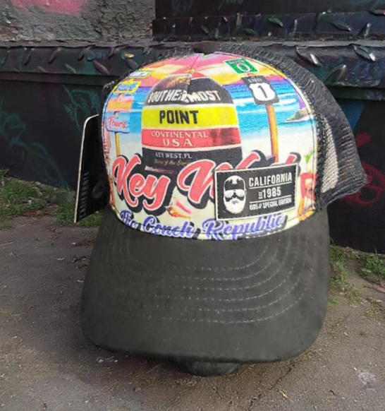 California Caps Negro Snapback Premium - Snapback