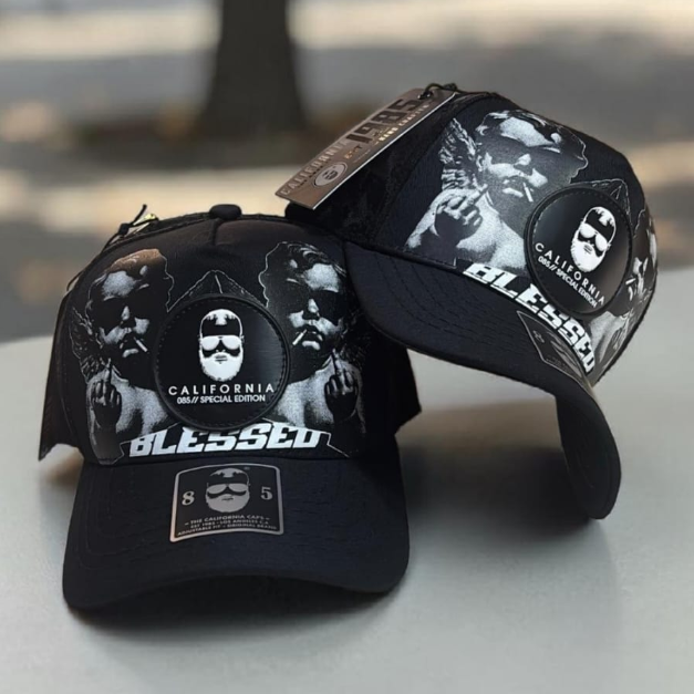 California Caps Arte Urbano Negro - Trucker