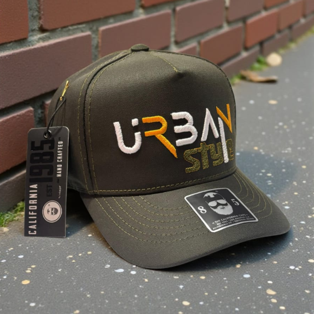 California Caps Logo Circular Negro 2 - Trucker