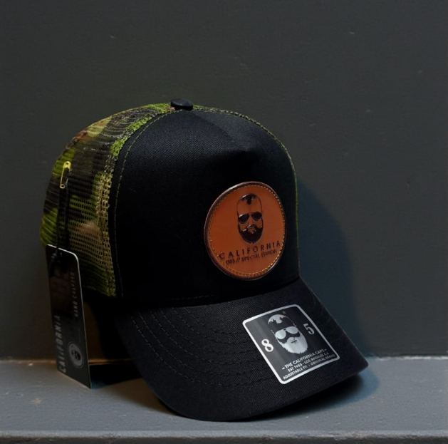 California Caps Cruz Verde Burdeos - Trucker