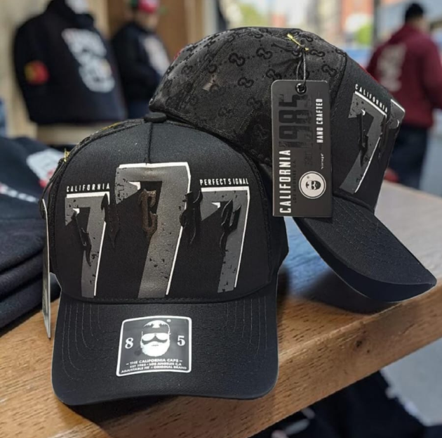 California Caps Icons Rosa Grid 2 - Trucker