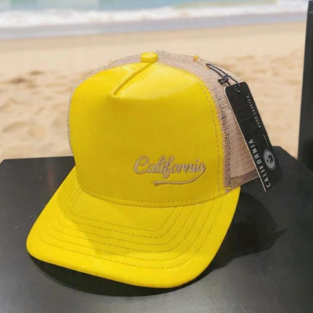 California Caps Vaca Beige Negro Country - Trucker
