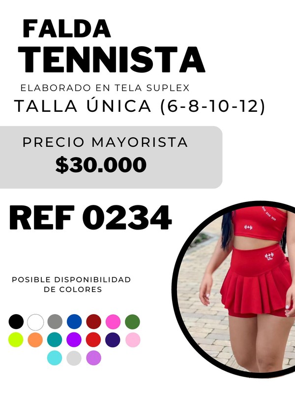 Falda Er Tennista