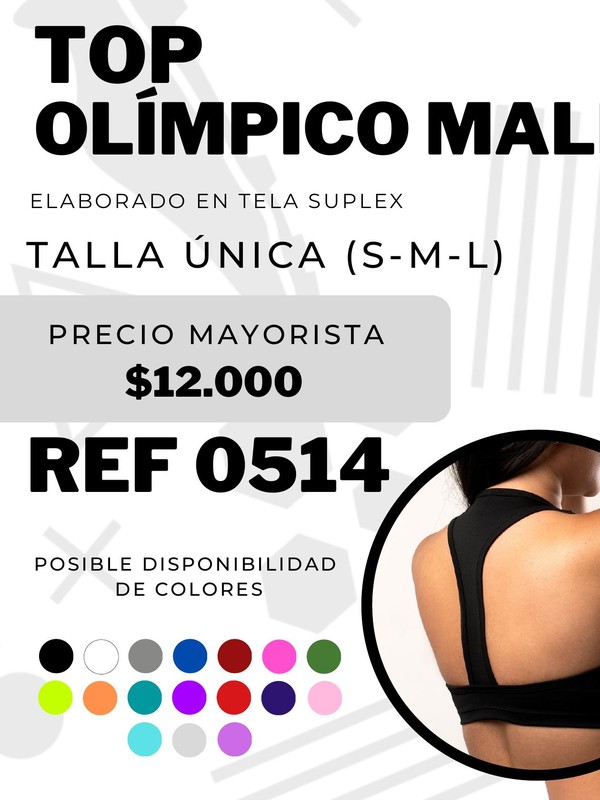 Top Olímpico Malla
