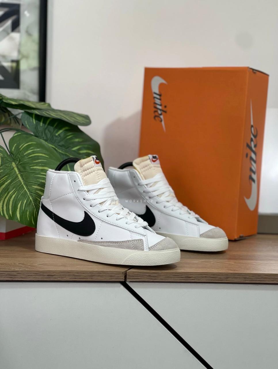 Nike Blazer Mid 77 Vintage Blanco Negro